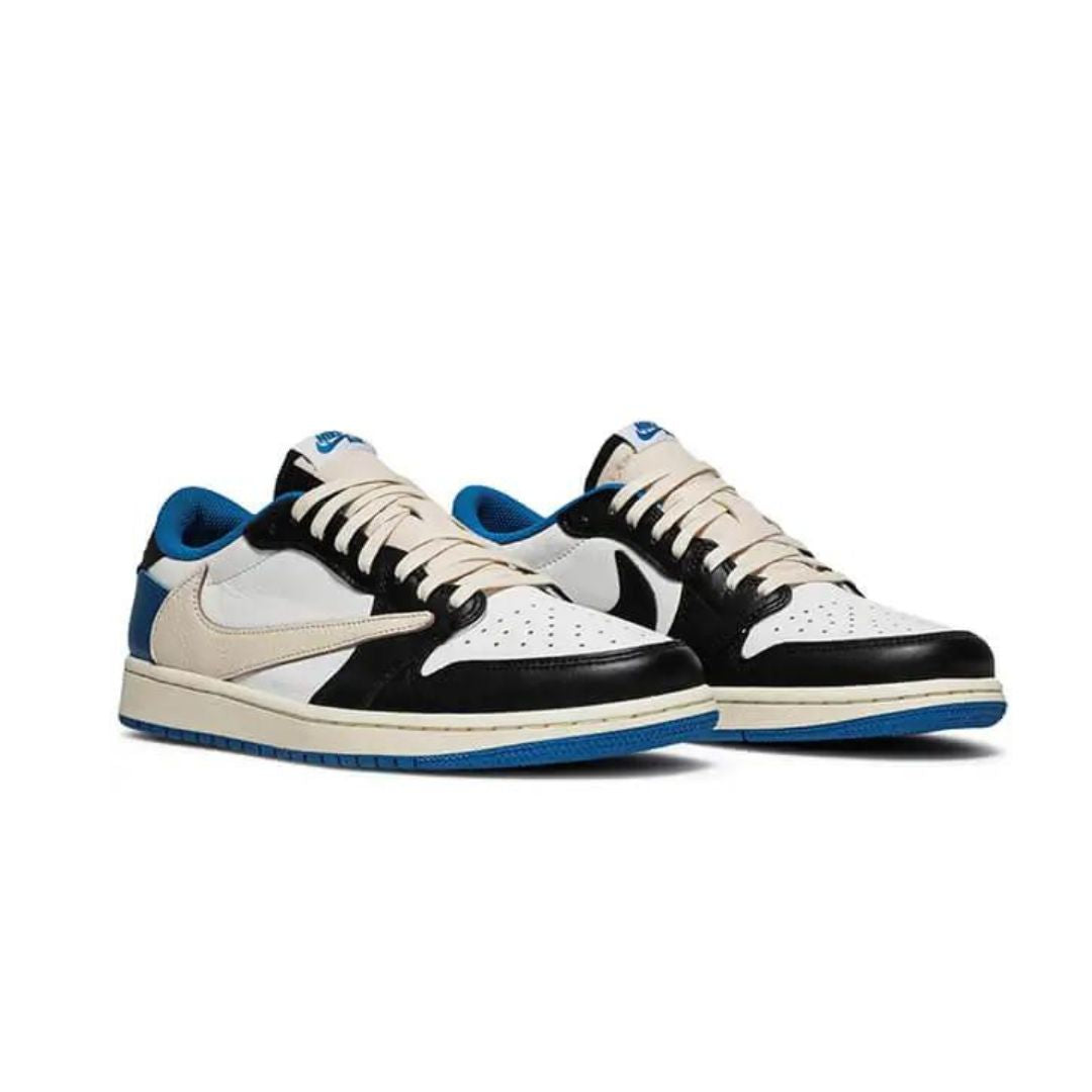 Nike Air Jordan Low OG Travis Scott ‘Fragment’ (Azul/Branco/Preto)