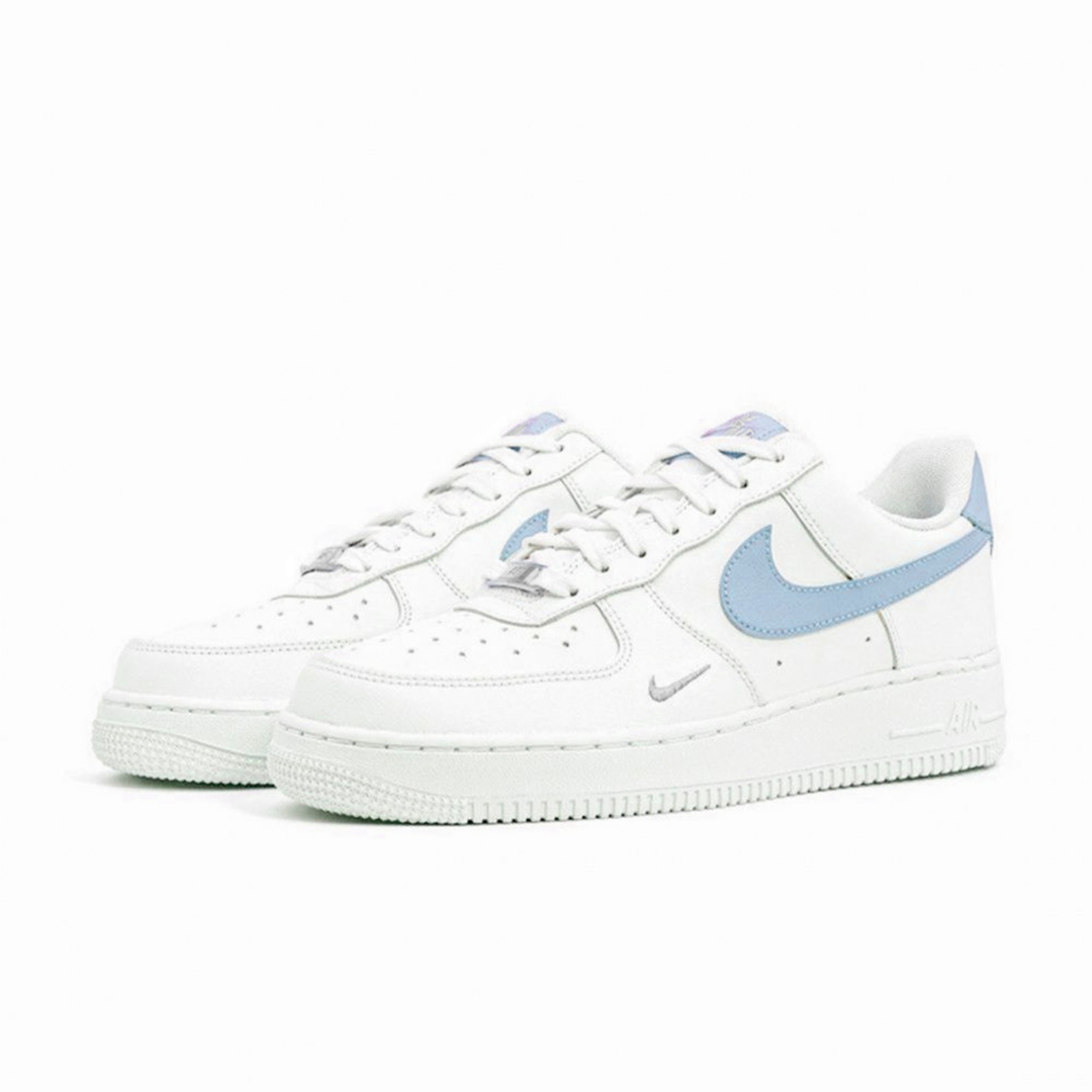 Nike Air Force 1 Essential White Rust (Baby Blue)