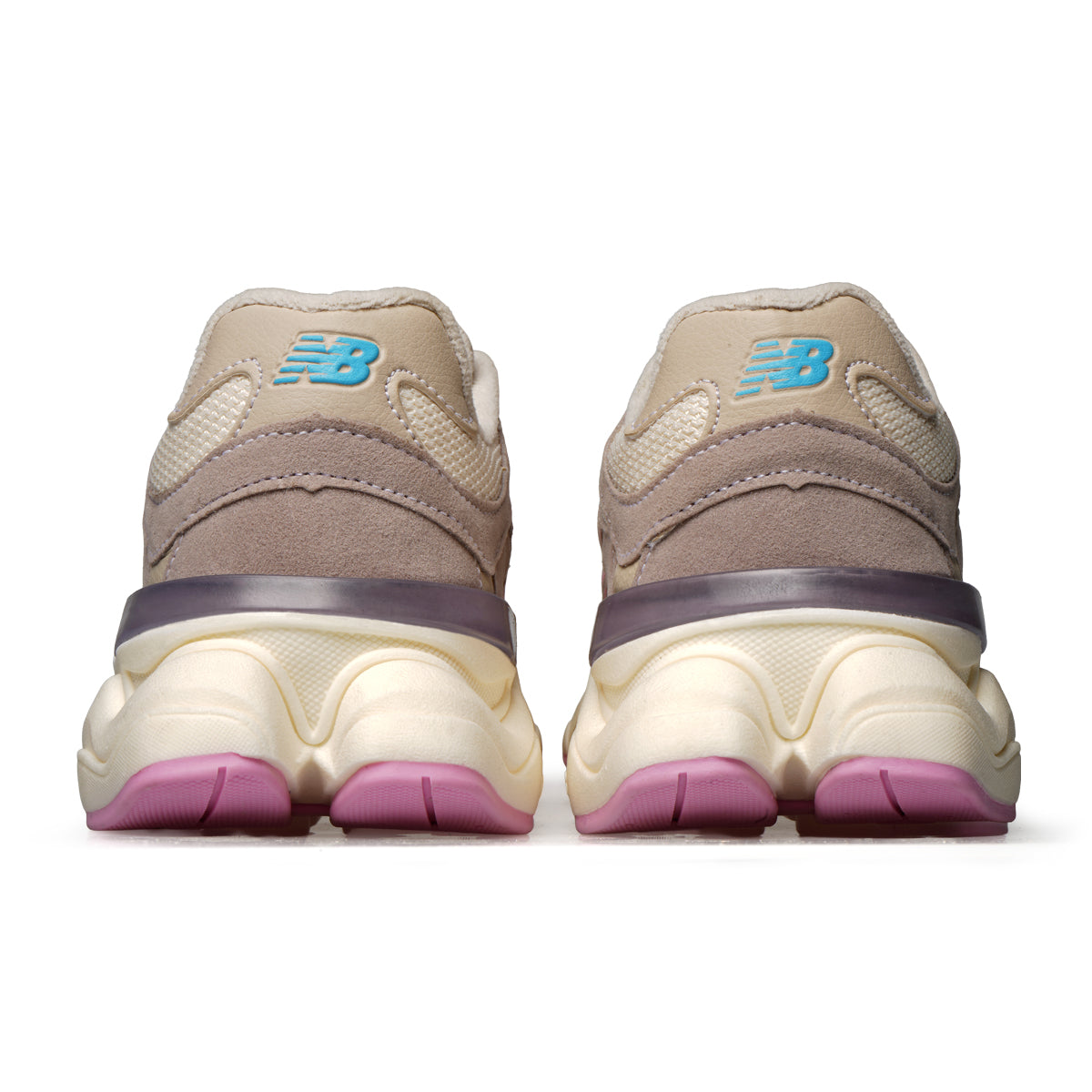 New balance 9060 (Cinza/azul/rosa bb)