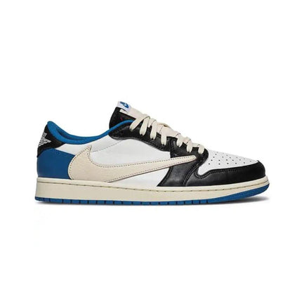 Nike Air Jordan Low OG Travis Scott ‘Fragment’ (Azul/Branco/Preto)