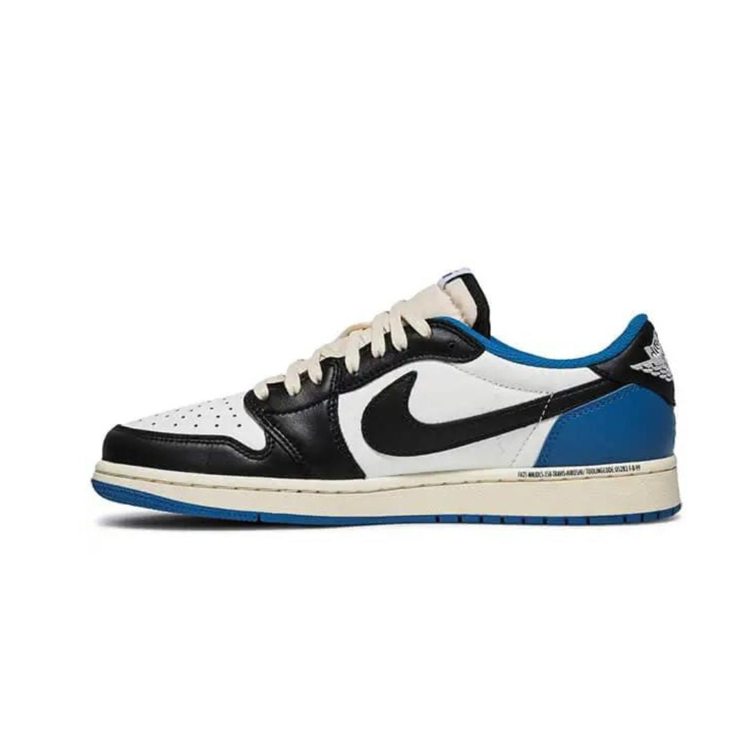 Nike Air Jordan Low OG Travis Scott ‘Fragment’ (Azul/Branco/Preto)