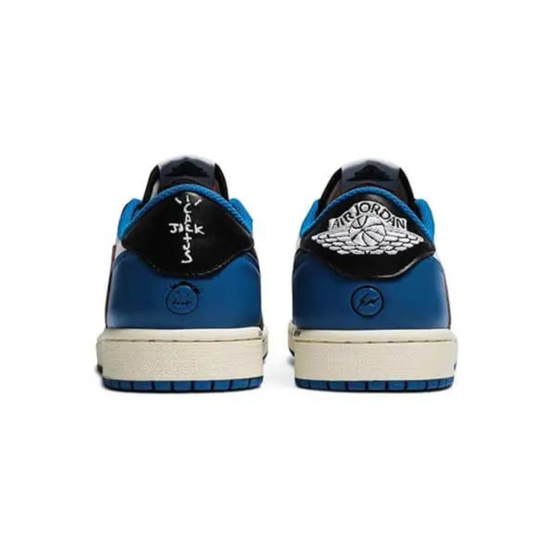 Nike Air Jordan Low OG Travis Scott ‘Fragment’ (Azul/Branco/Preto)