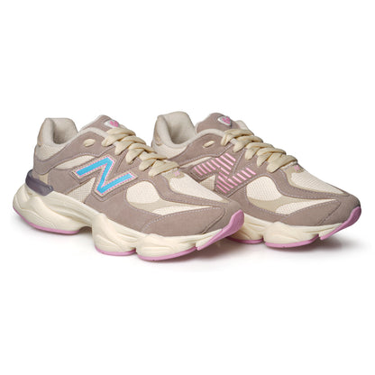 New balance 9060 (Cinza/azul/rosa bb)