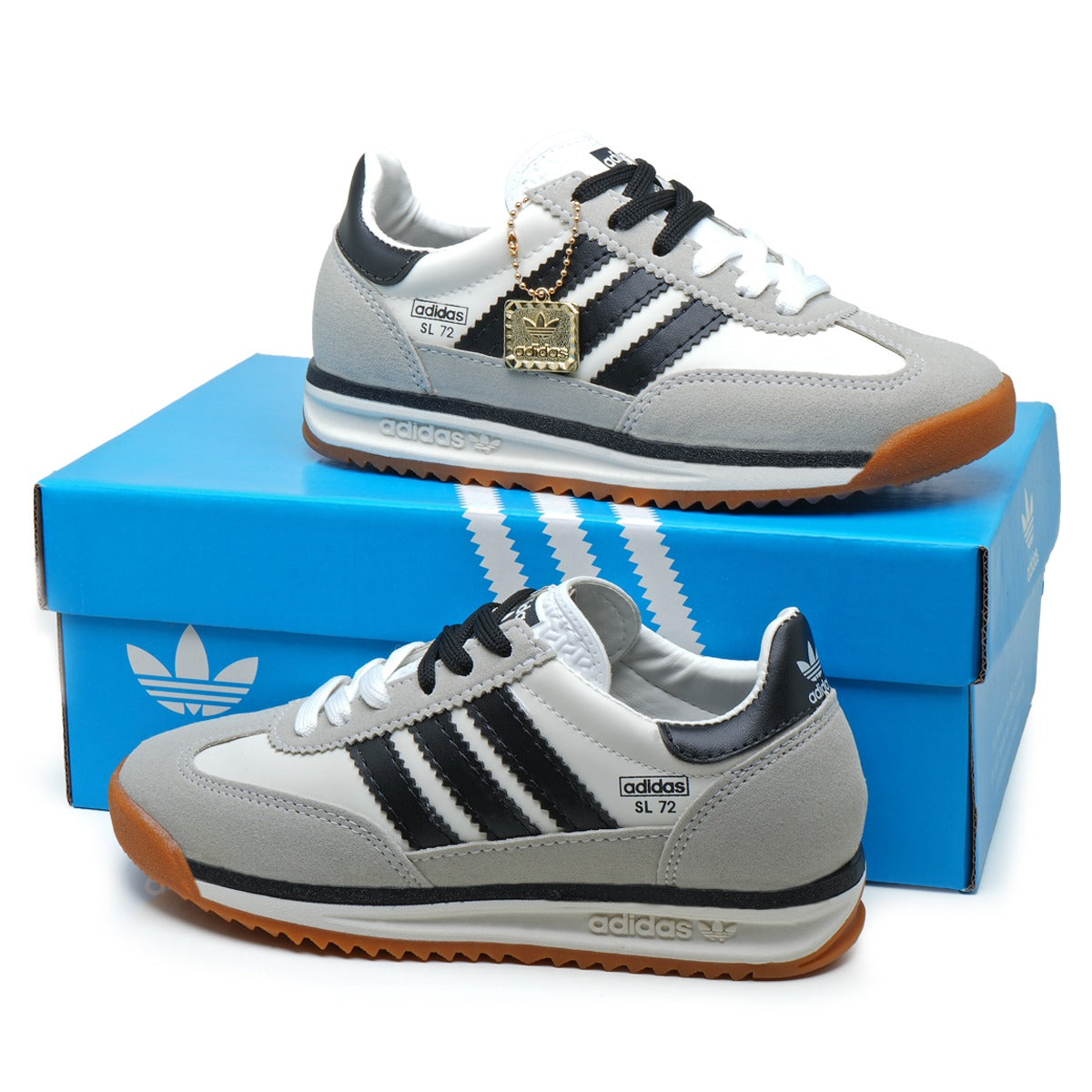 Adidas SL72 (Branco/preto)