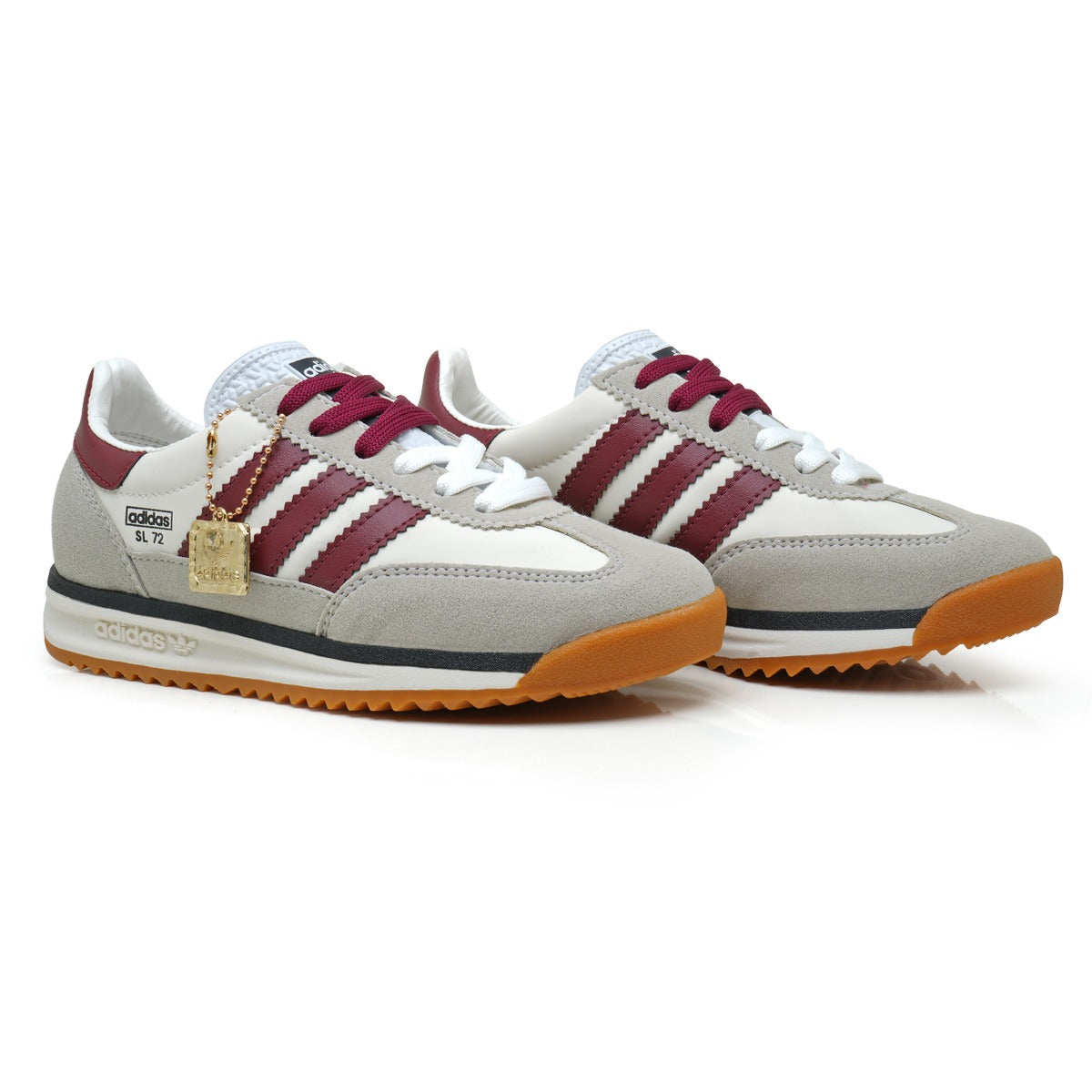 Adidas SL72 (Bco/bordo)