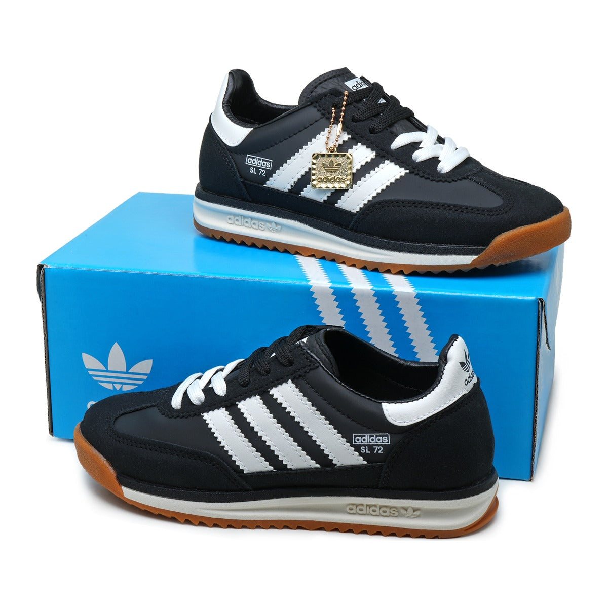 Adidas SL72 (Preto/branco)