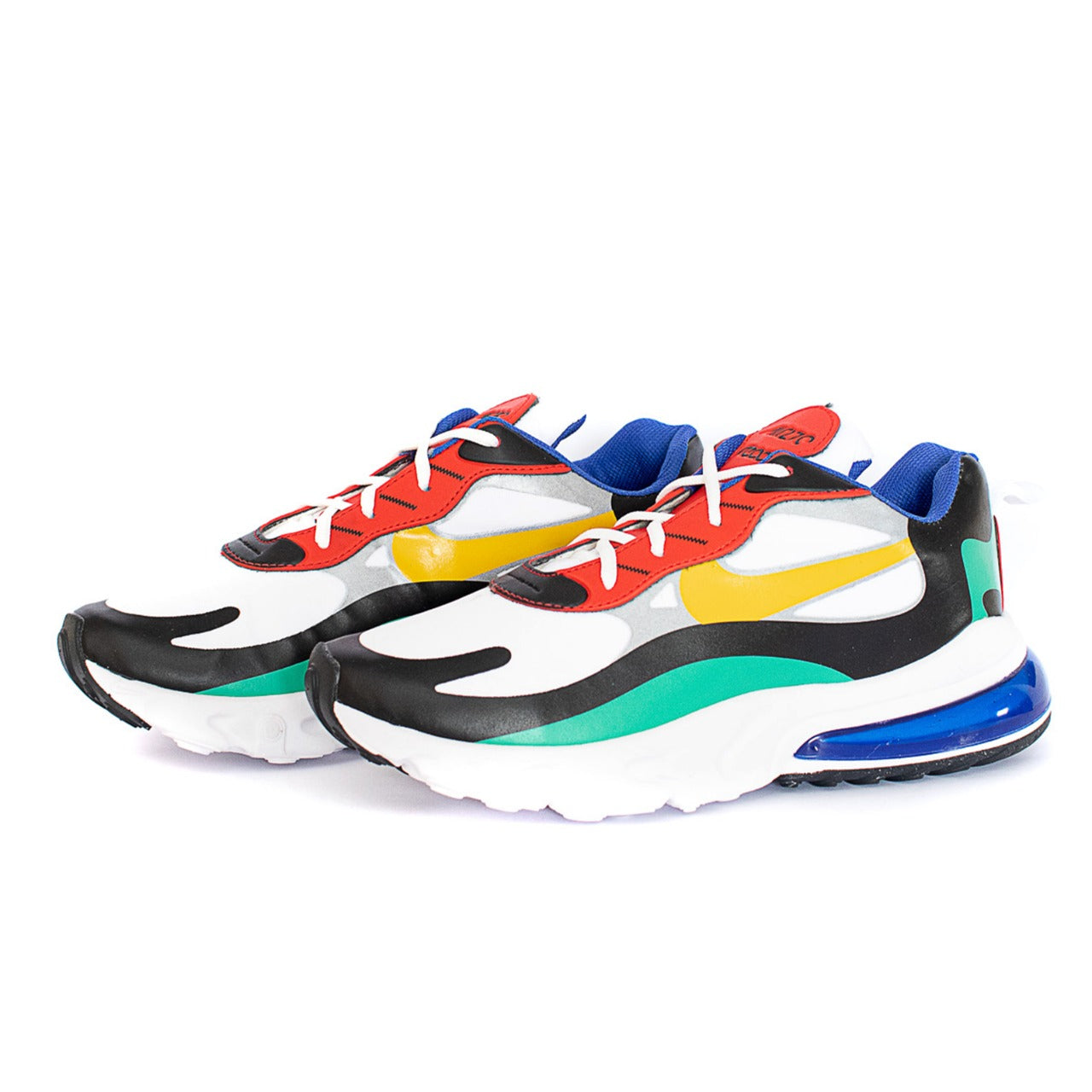 Nike Air Max 270 React (Branco/Azul)