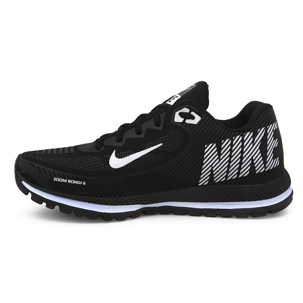 Nike Zoom Bondi 6 (Preto/Branco)