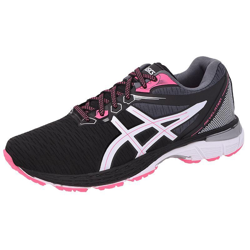 Asics Gel Revelation (Preto/Rosa)