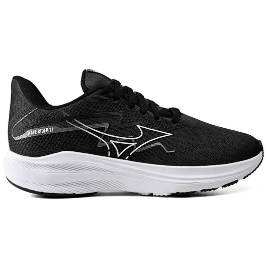 Mizuno Wave Rider 27 (Preto/Branco)
